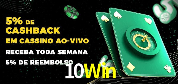 Promoções do cassino ao Vivo 10Win